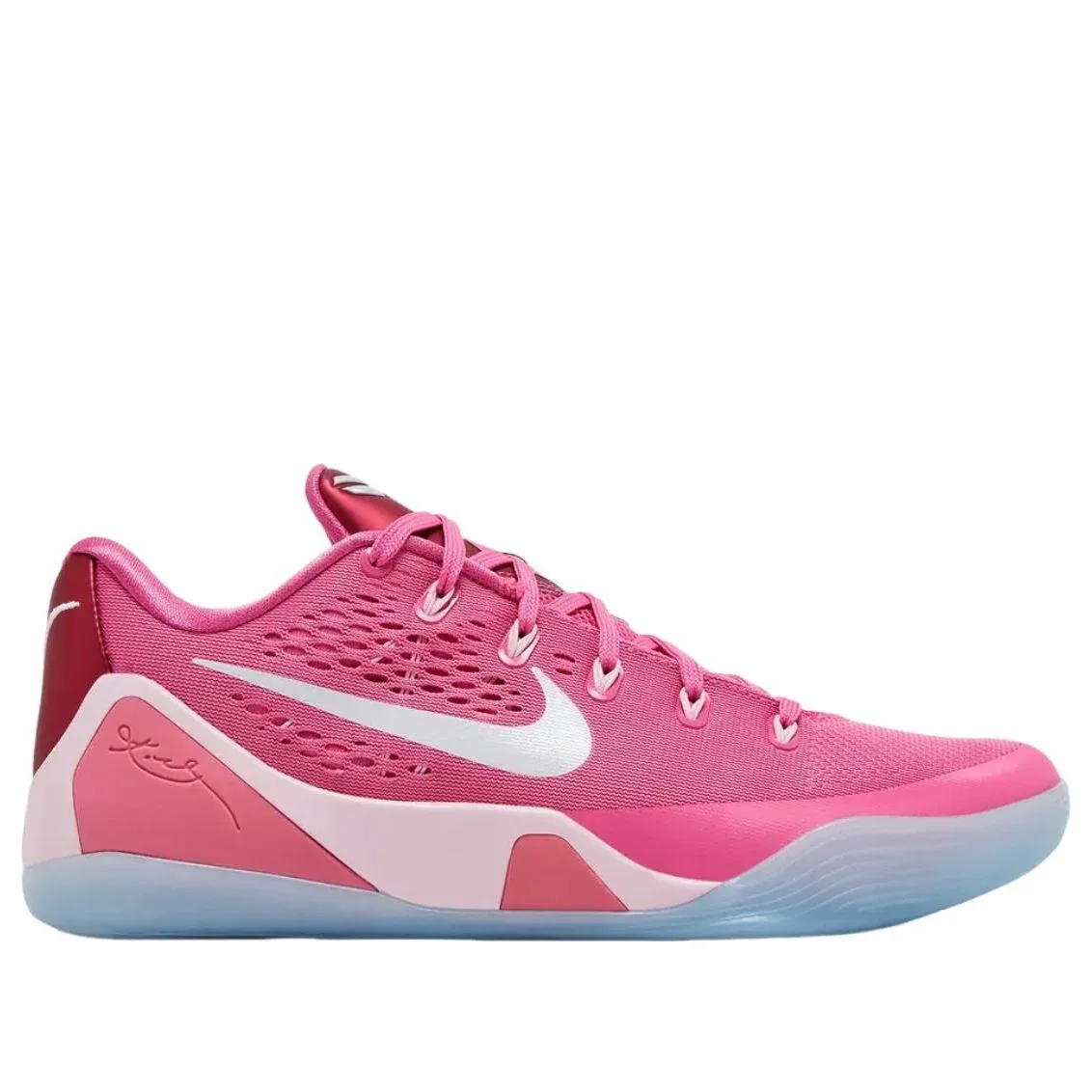 Кроссовки Nike Kobe 9 EM Low Protro 'Kay Yow Think Pink' — фото 2