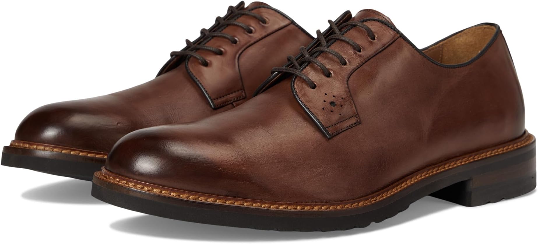 

Оксфорды Johnston & Murphy Collection Men's Hartford Plain Toe, Tan Italian Calfskin