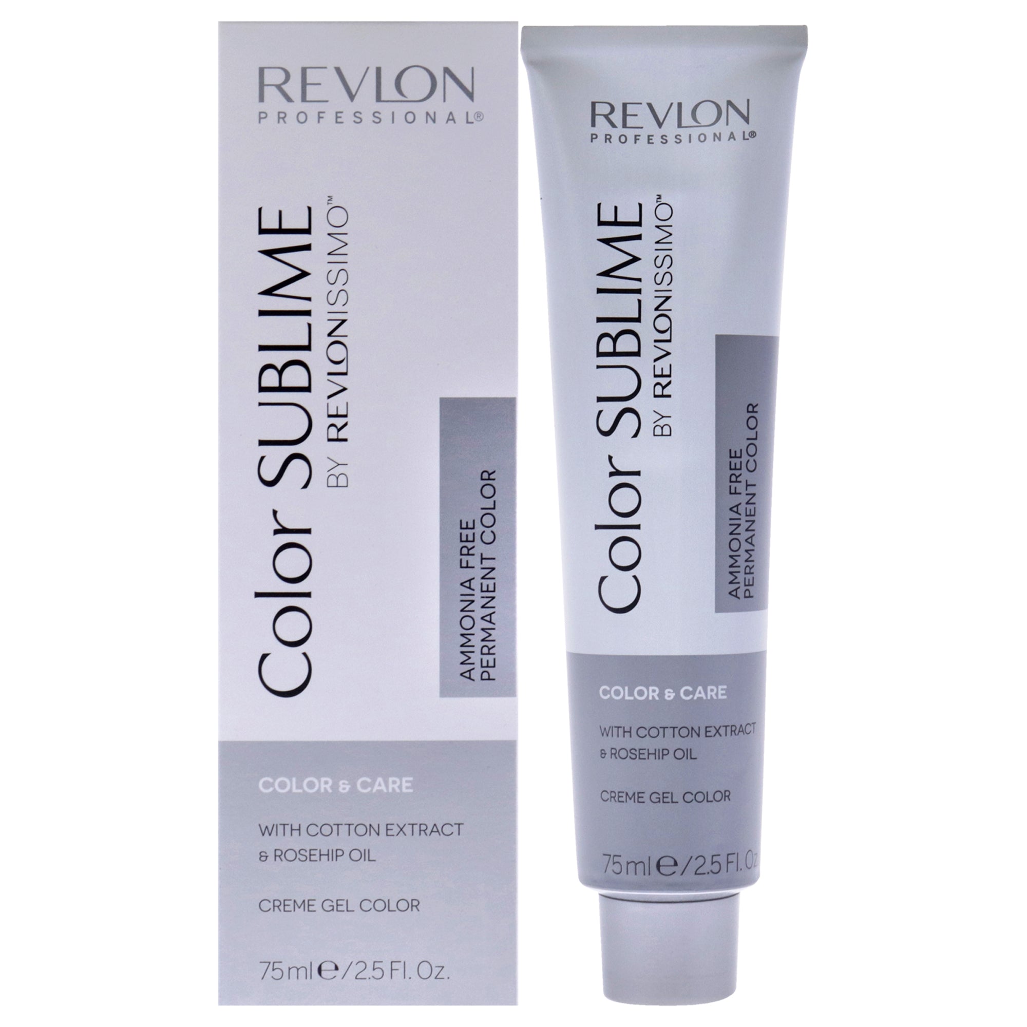 

Краска для волос Revlonissimo Color Sublime - 821 Светло-пепельный блонд от Revlon, унисекс - 2,5 унции, прозрачный