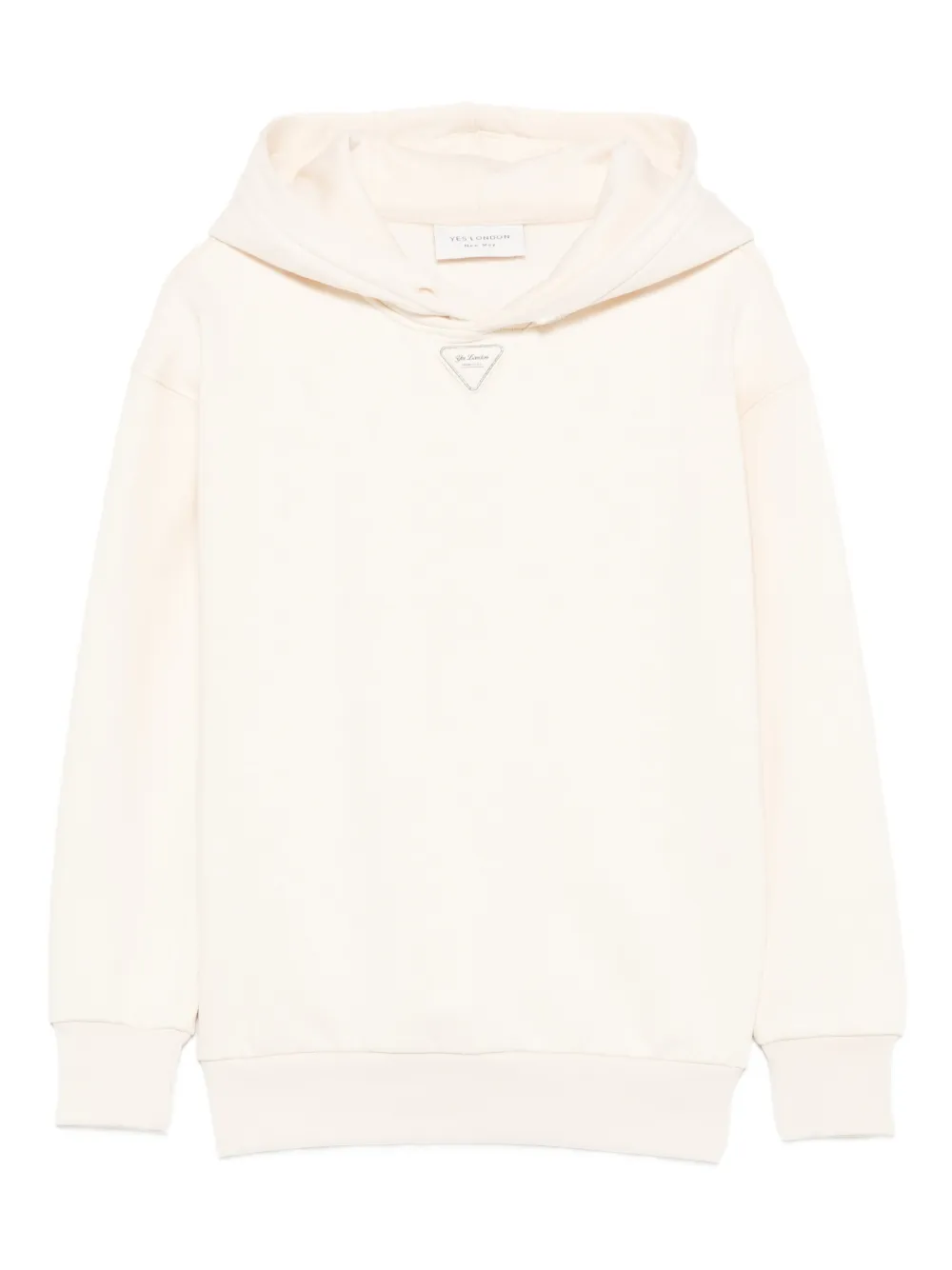 

Худи с треугольной нашивкой Yes London, бежевый