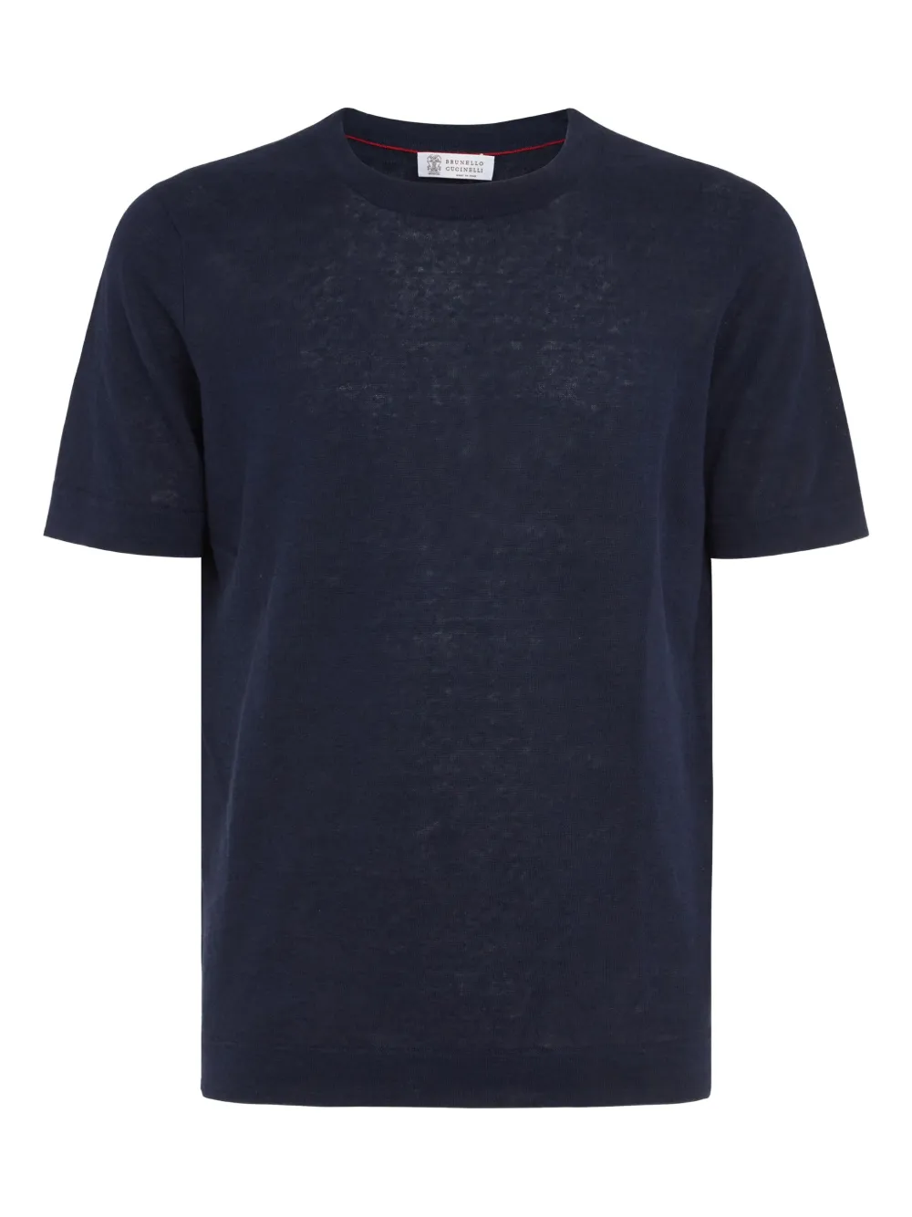 

Джемпер с короткими рукавами Brunello Cucinelli, синий