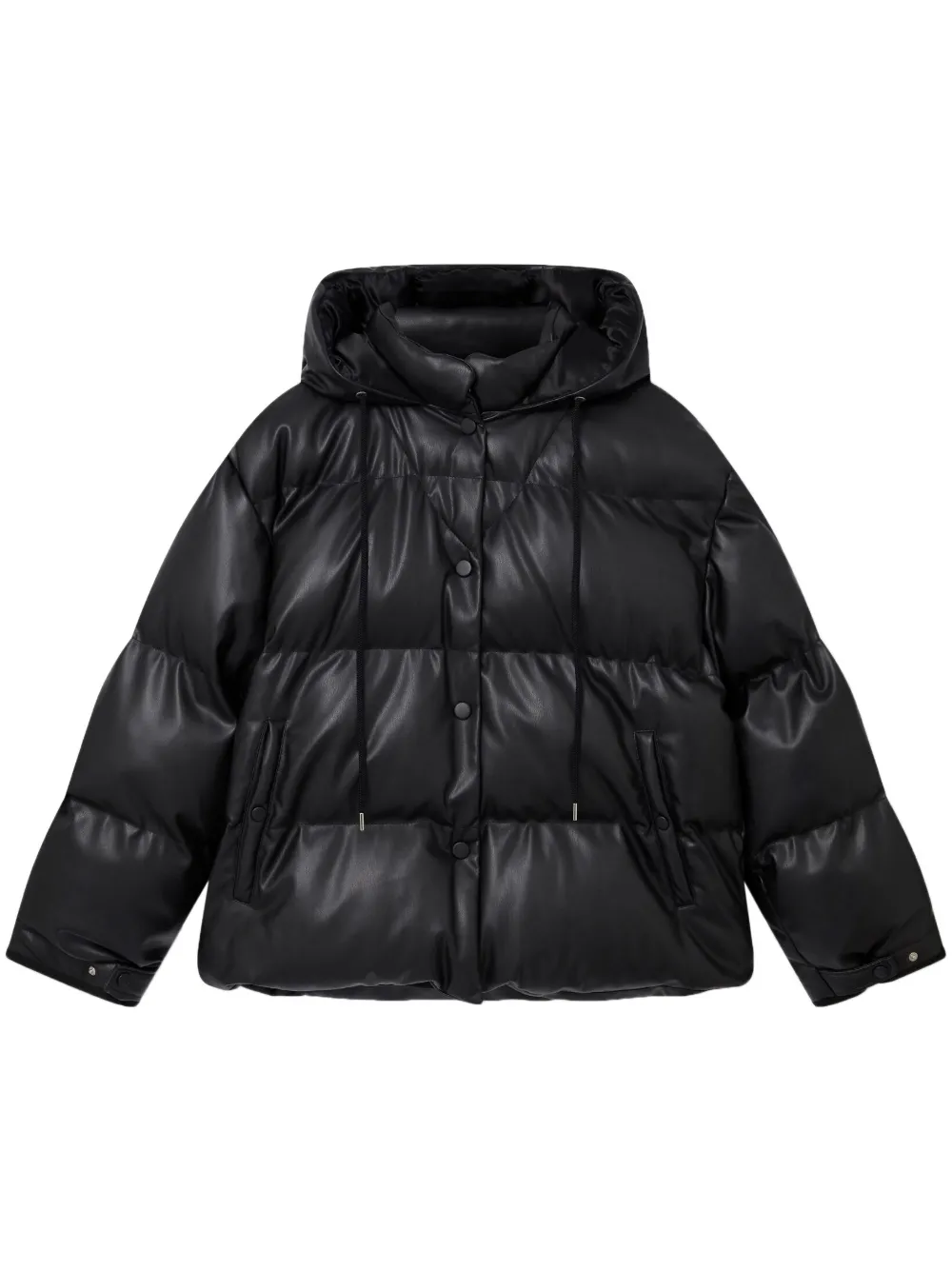 

Пуховик Alter Mat с капюшоном STELLA MCCARTNEY, черный