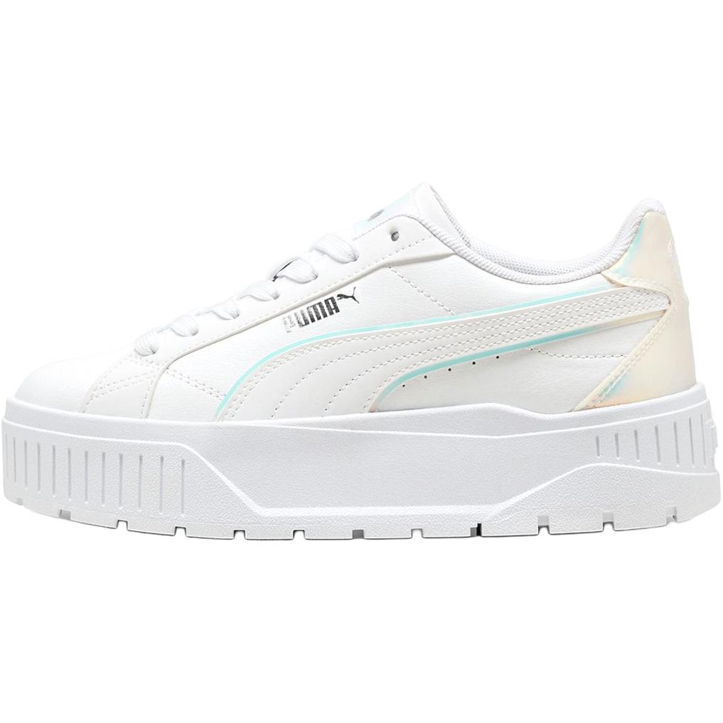 

PUMA Karmen II устойчивые к истиранию низкие детские скейтбординг кроссовки white для подростков