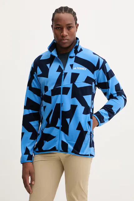 Толстовка флисовая Adidas TERREX, синий