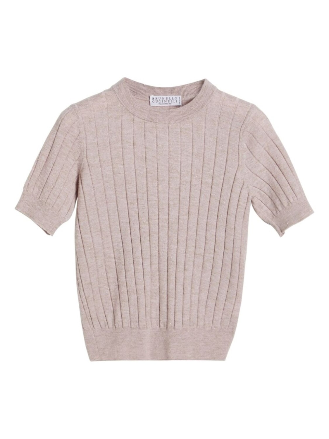 

Brunello Cucinelli Kids трикотажная футболка, розовый
