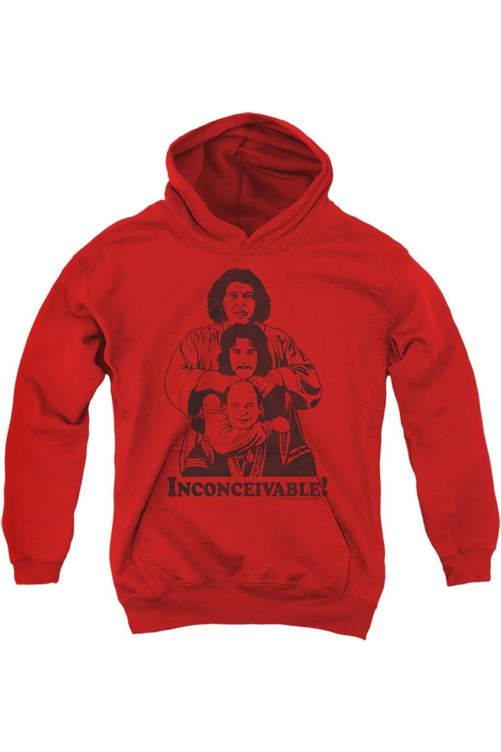 

Толстовка Princess Bride "Невероятная молодость" с капюшоном Gildan, красный