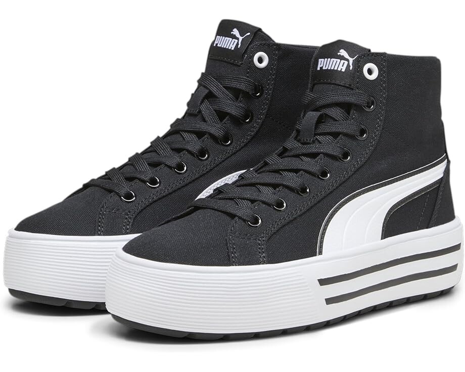 

Кроссовки PUMA Kaia 2.0 Mid, цвет Puma Black/Puma White