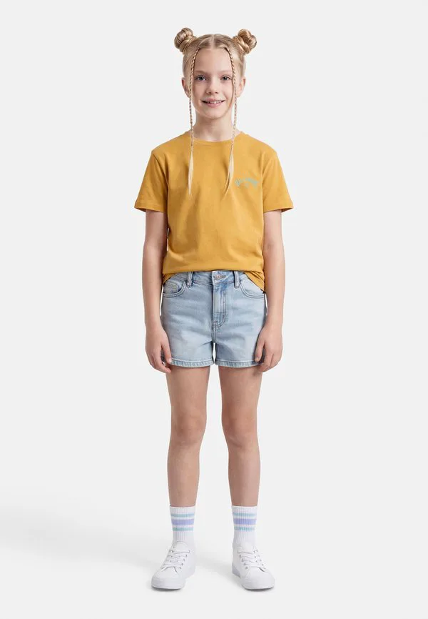 Футболка унисекс с принтом «волна арки» Billabong, Honey Mustard/Solid