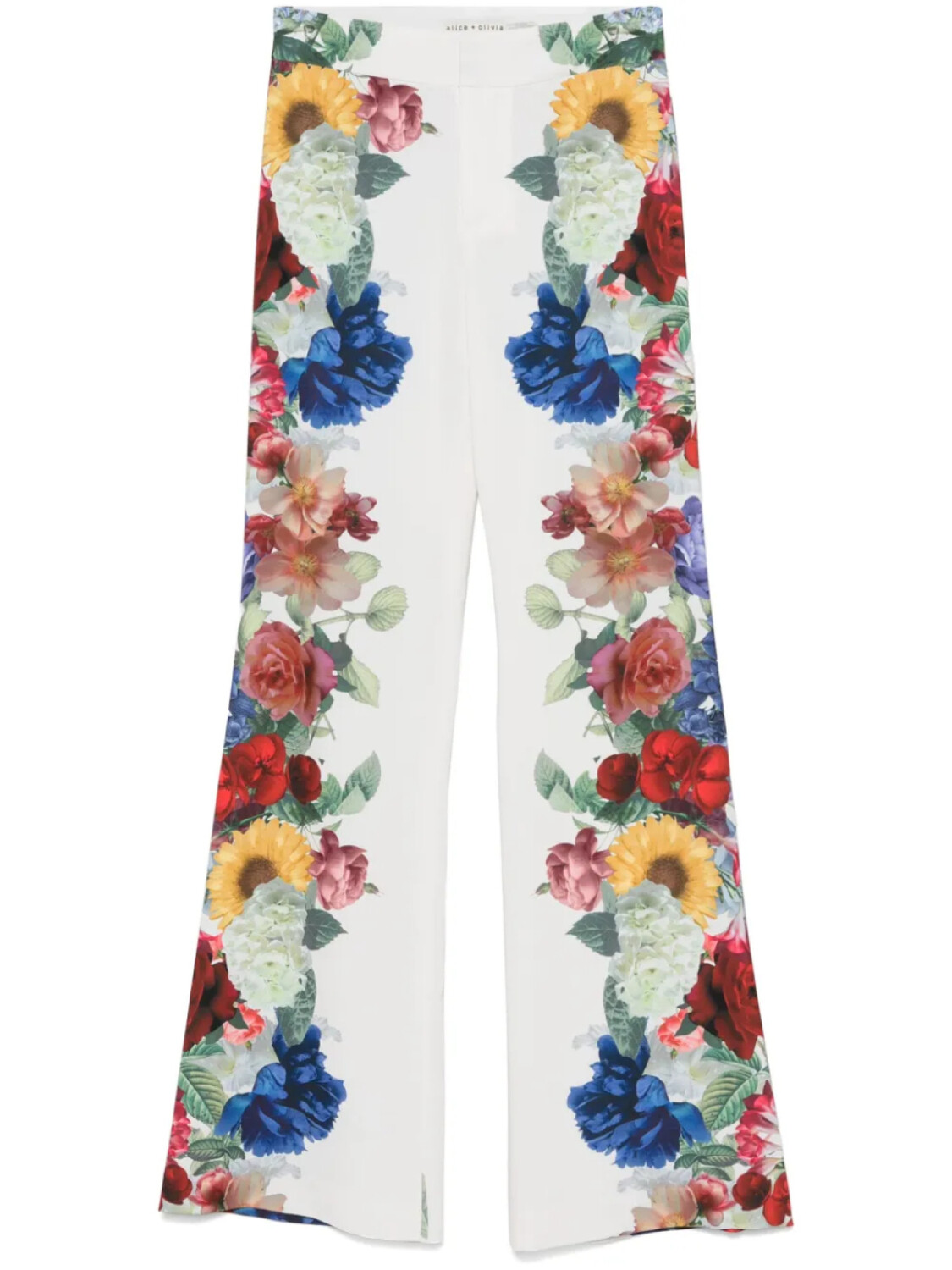 

Брюки alice + olivia Andrew, белый