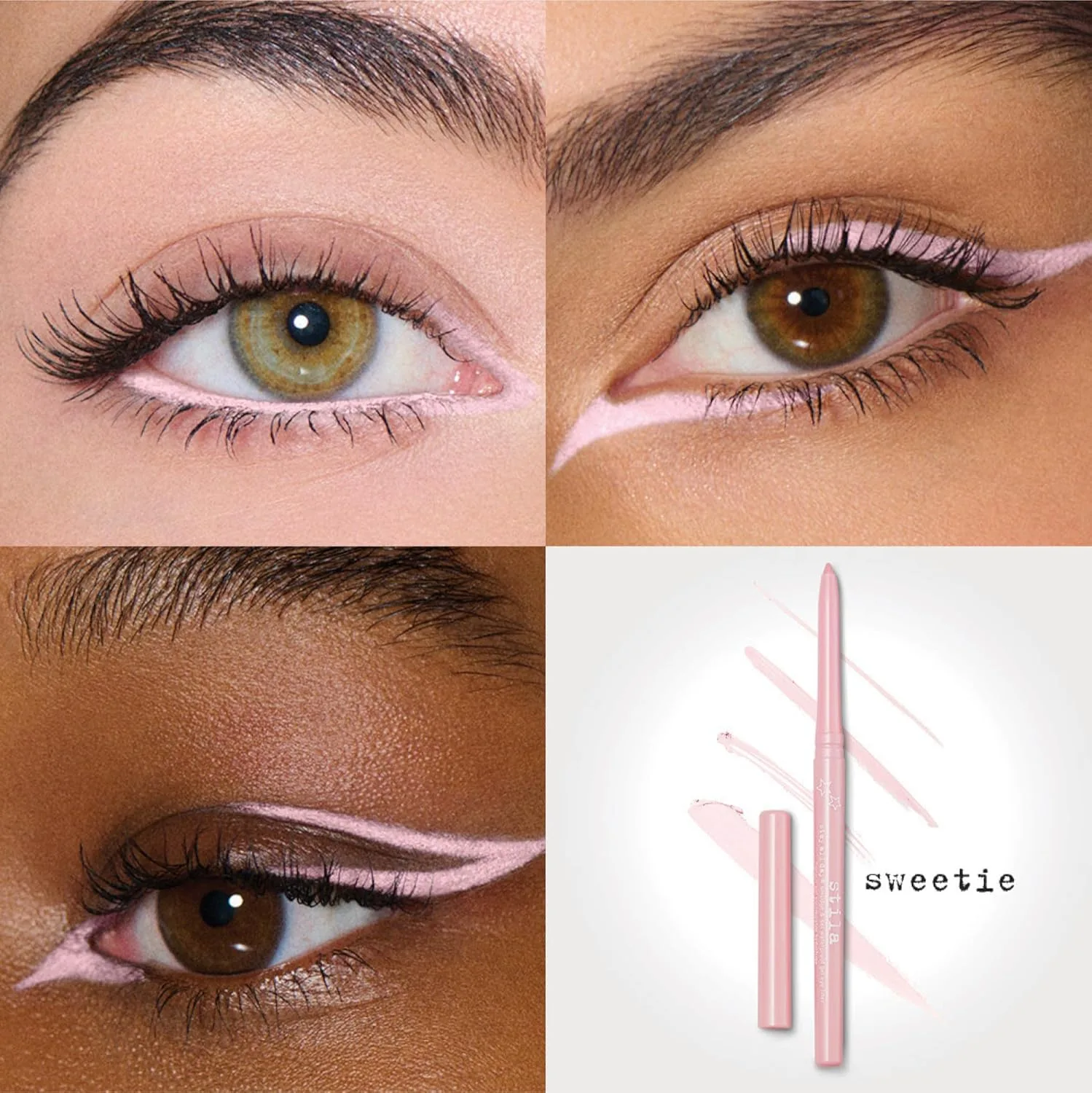 Stila Stay All Day Smudge & Set Waterproof Gel Liner, гелевый карандаш для подводки, стойкость 12 часов, Sweetie — фото 4
