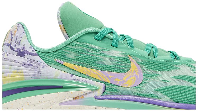 Кроссовки Nike Air Zoom GT Cut 2 'EYBL Peach Jam', зеленый — фото 2