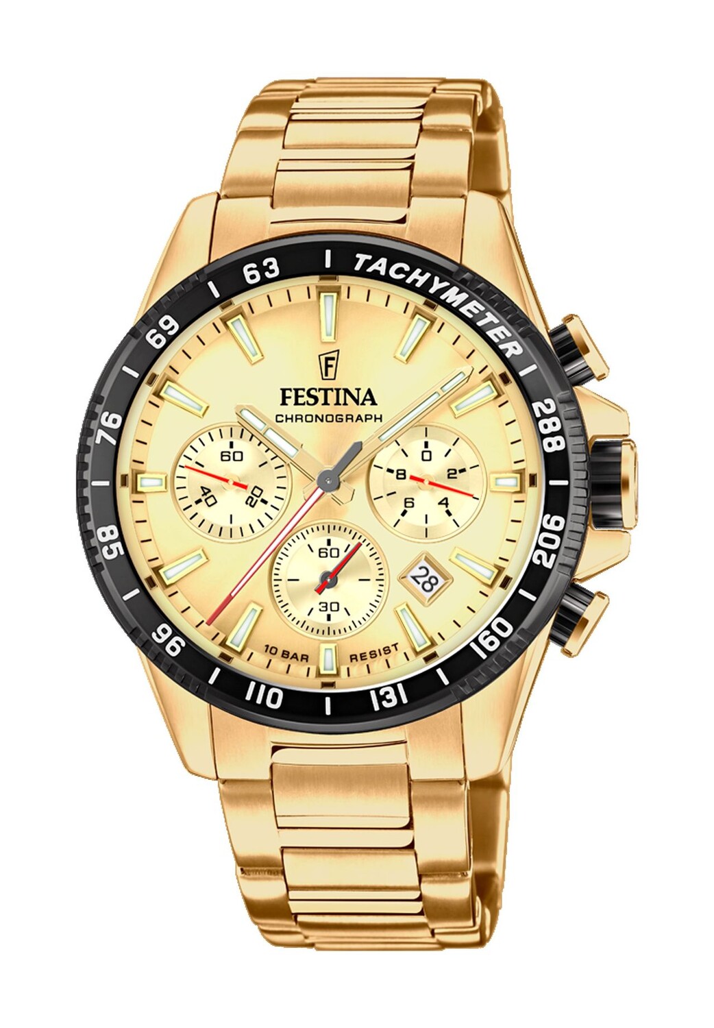 

Мужской хронограф FESTINA, золото