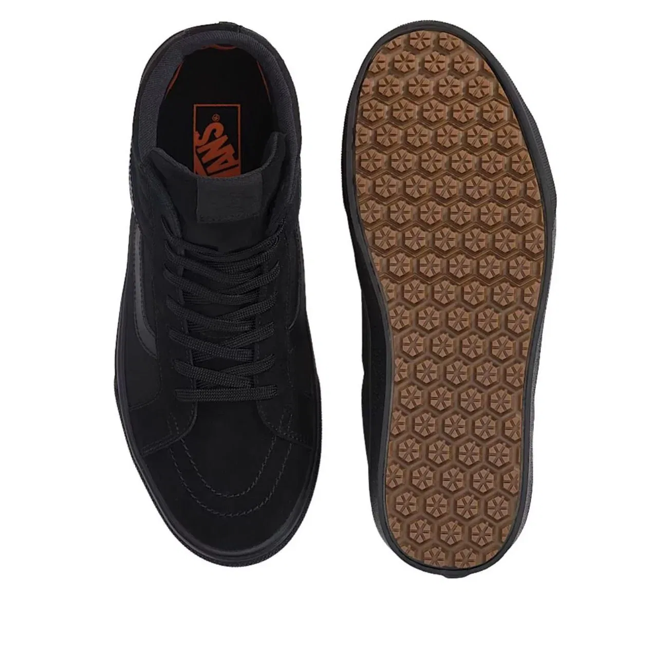 Кеды Vans Sk8 High 'Black Gum' VN000MXQB9M, черный — фото 3