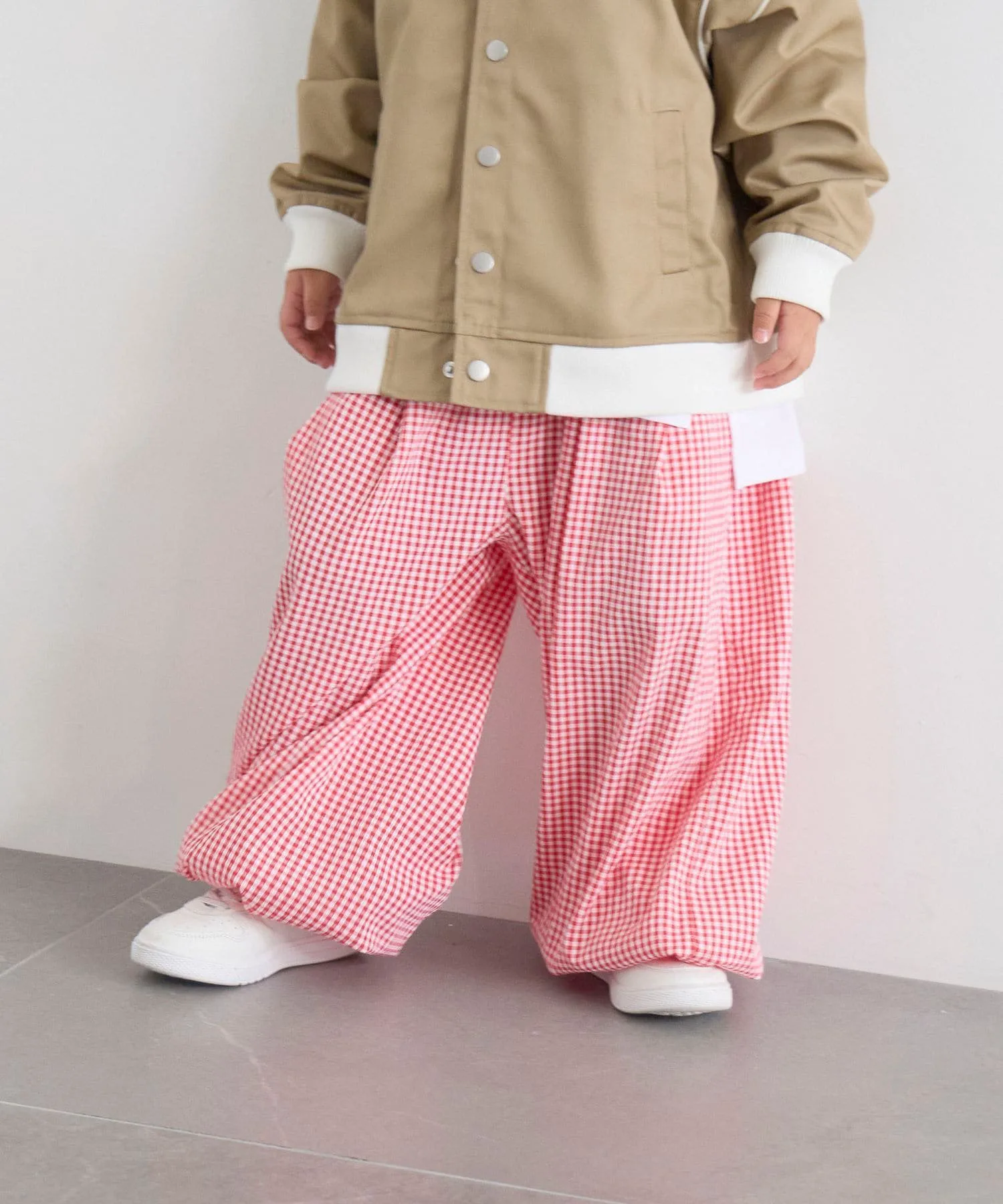 Брюки-шары в клетку Lowrys Farm, Red (35)