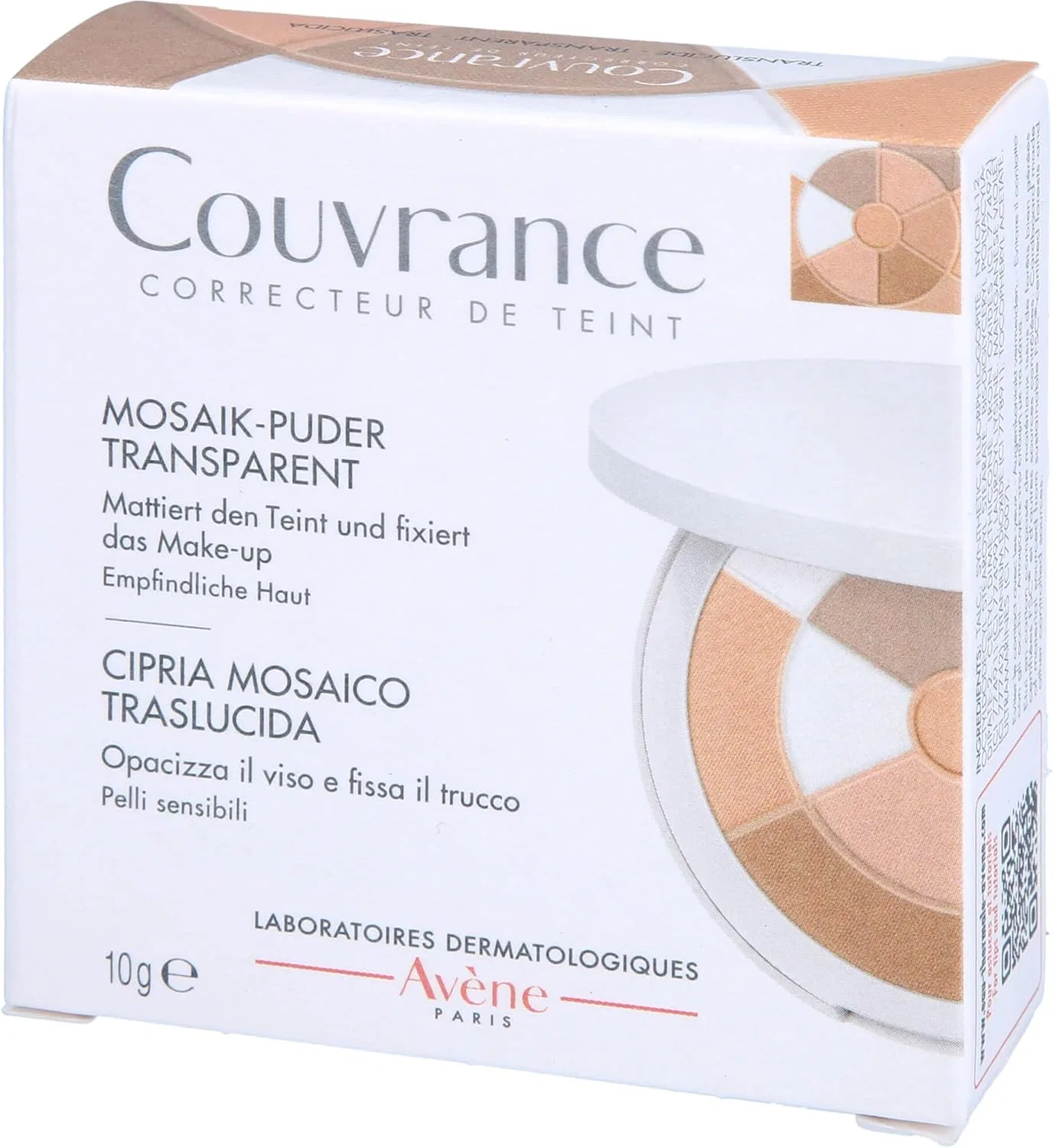 Мозаичная пудра «Couvrance Mosaic Powder Translucide» от Avène Avene — фото 4