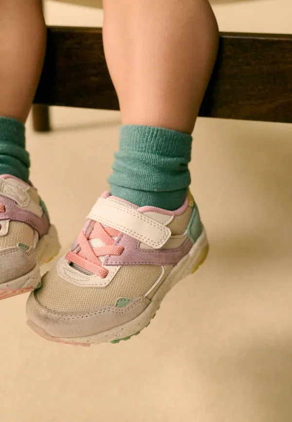 Детские туфли на эластичной шнуровке Regular fit Next, multi pastel — фото 3