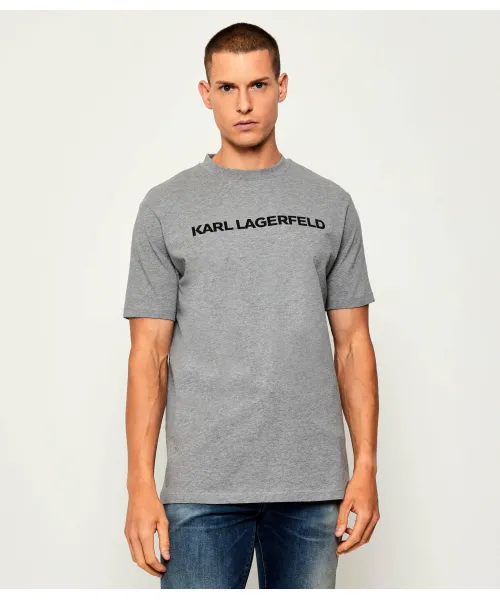 

Футболка Regular fit Karl Lagerfeld, серый