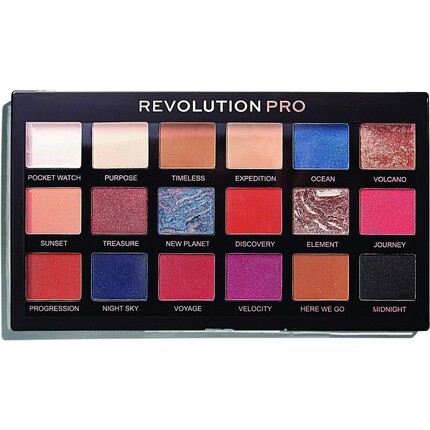 

Палитра теней для век Revolution PRO Regeneration Trends Azure 18 x 0,8 г Revolution Beauty
