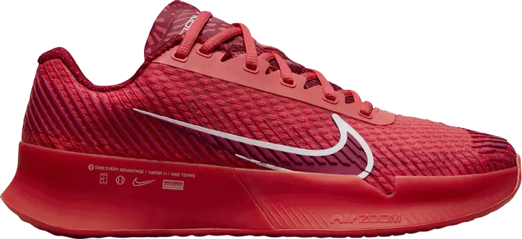 

Кроссовки Wmns NikeCourt Air Zoom Vapor 11 HC 'Ember Glow', красный