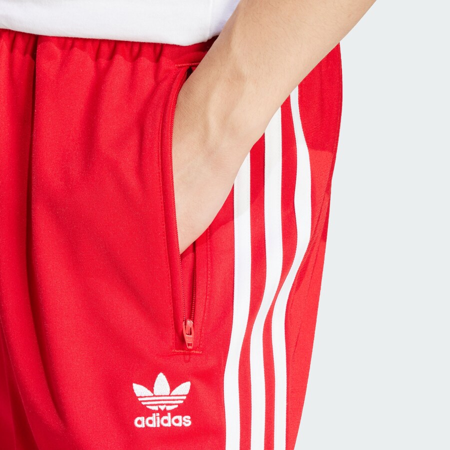 Брюки свободного кроя ADIDAS ORIGINALS Adicolor Firebird, красный — фото 3
