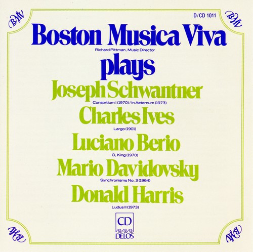 

CD диск Boston Musica Viva / Pittman / Ives: Chamber Music