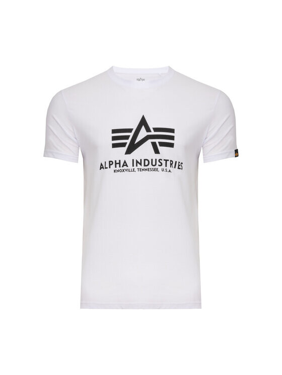 

Футболка базового кроя Alpha Industries, белый