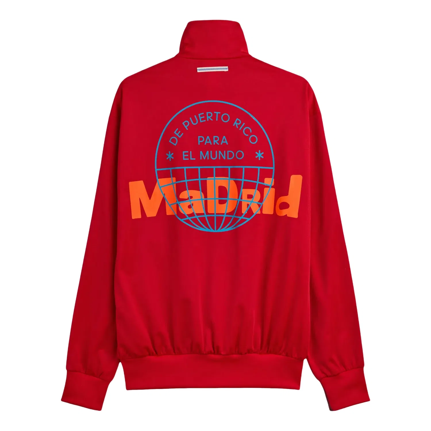 Спортивная куртка Adidas x Bad Bunny DTmF Tour Merch Madrid Firebird Track Jacket 'Red' LG9055, красный