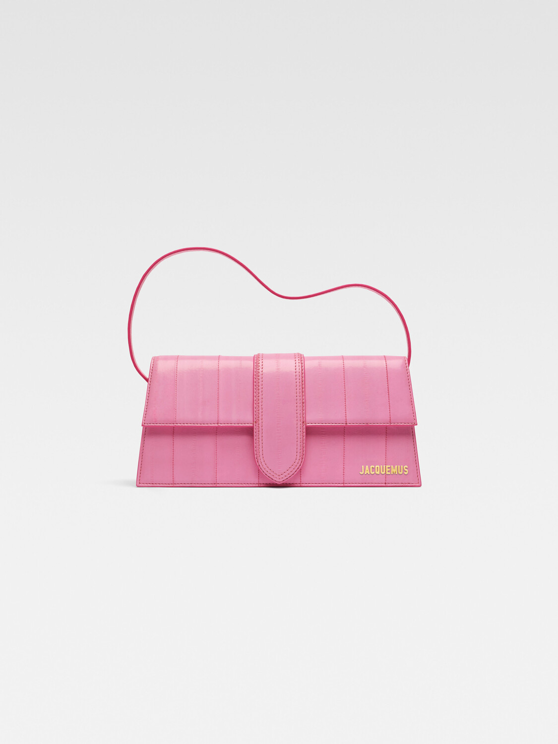 

Длинная сумка с клапаном JACQUEMUS The long Bambino, цвет Pale Pink