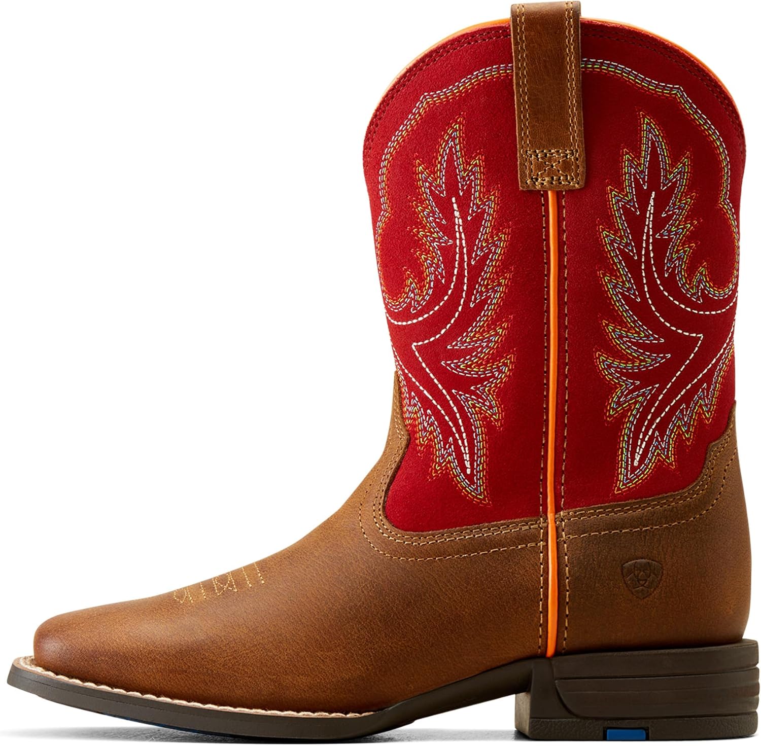 Детские ковбойские сапоги Ariat Wilder Unisex Youth Western Boot, красный — фото 3