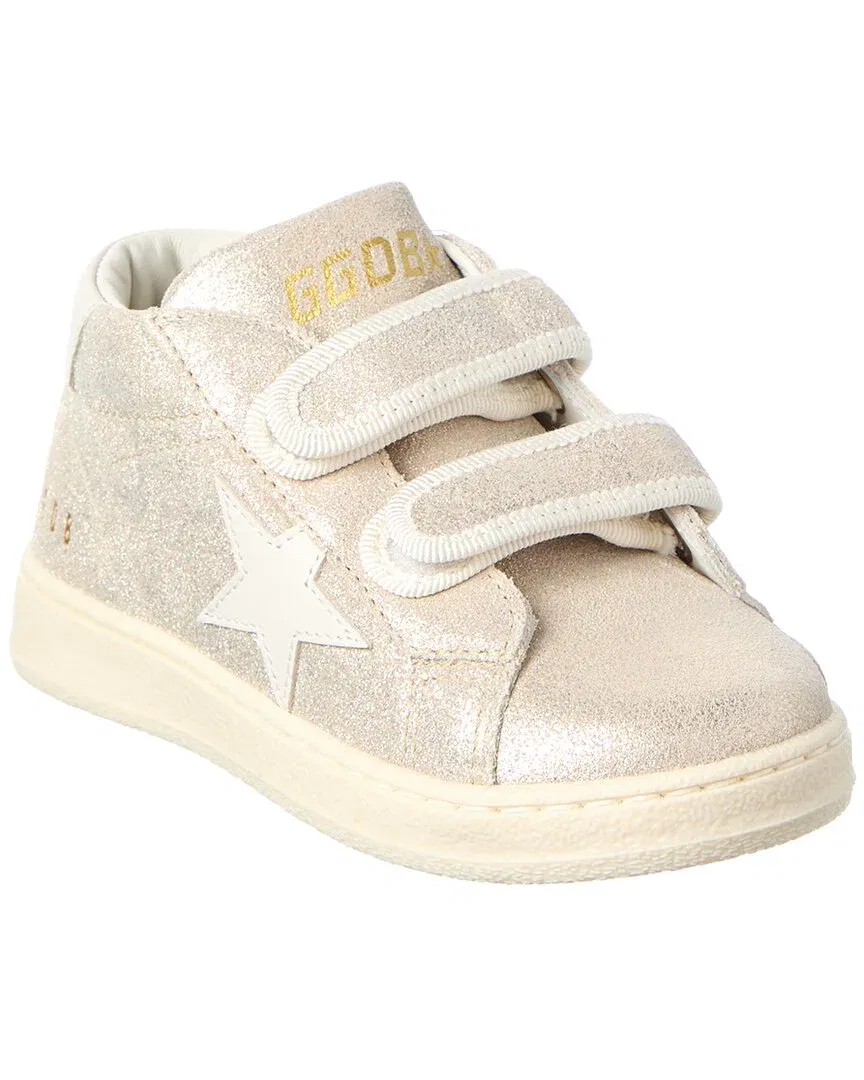 Кроссовки Golden Goose June из ламинированной замши