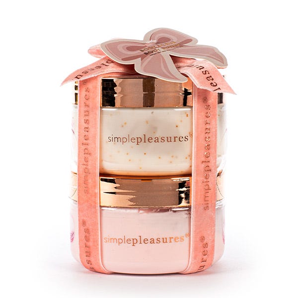 

Скраб для тела + крем для тела COZY COLLECTION Simple Pleasures