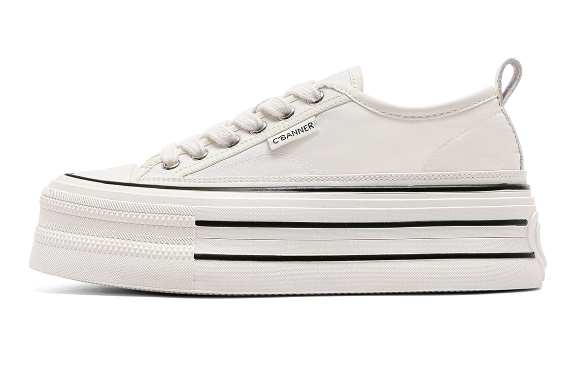 

Кроссовки CВ°BANNER Skateboard Shoes Women's Low-Top Beige, Бежевый, Кроссовки CВ°BANNER Skateboard Shoes Women's Low-Top Beige