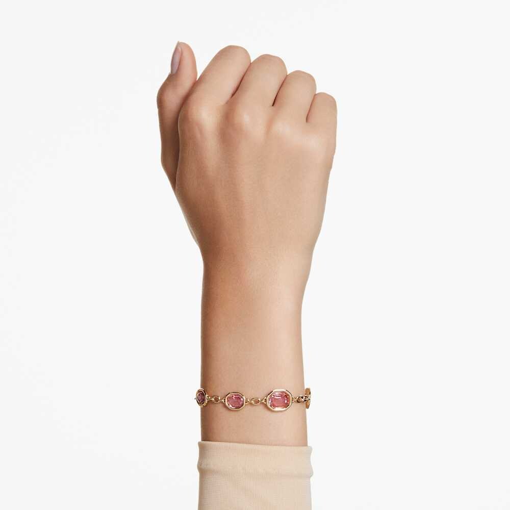 

Браслет из янтаря Swarovski