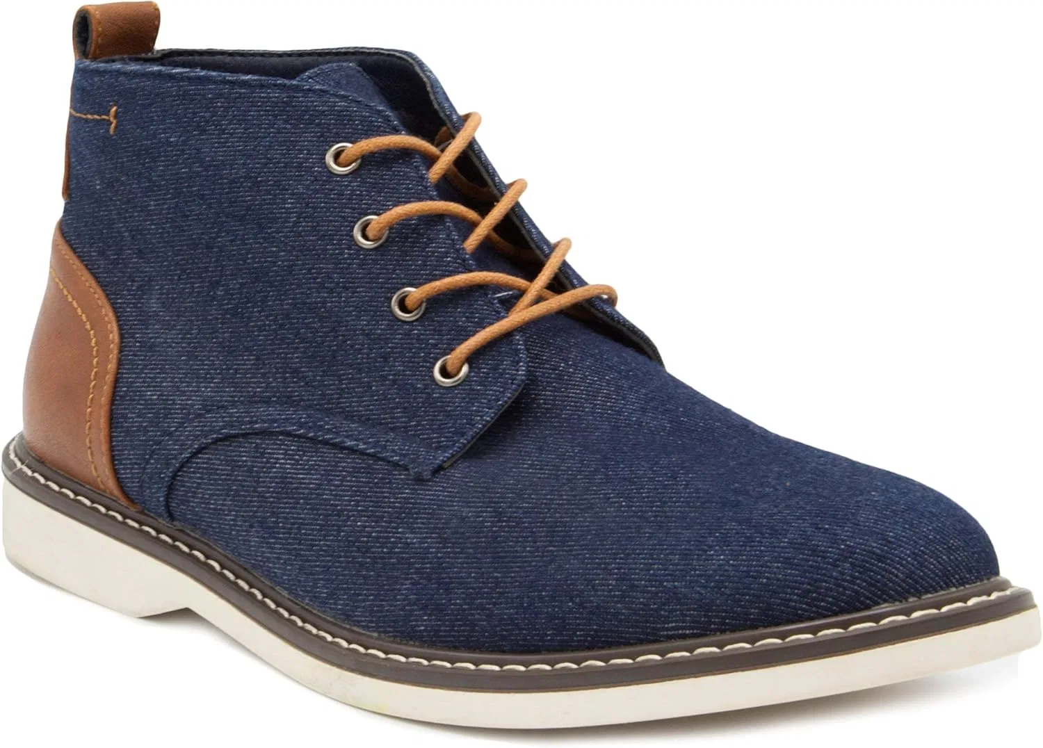 Мужские ботинки-чукка London Fog Belmont, Denim Cognac
