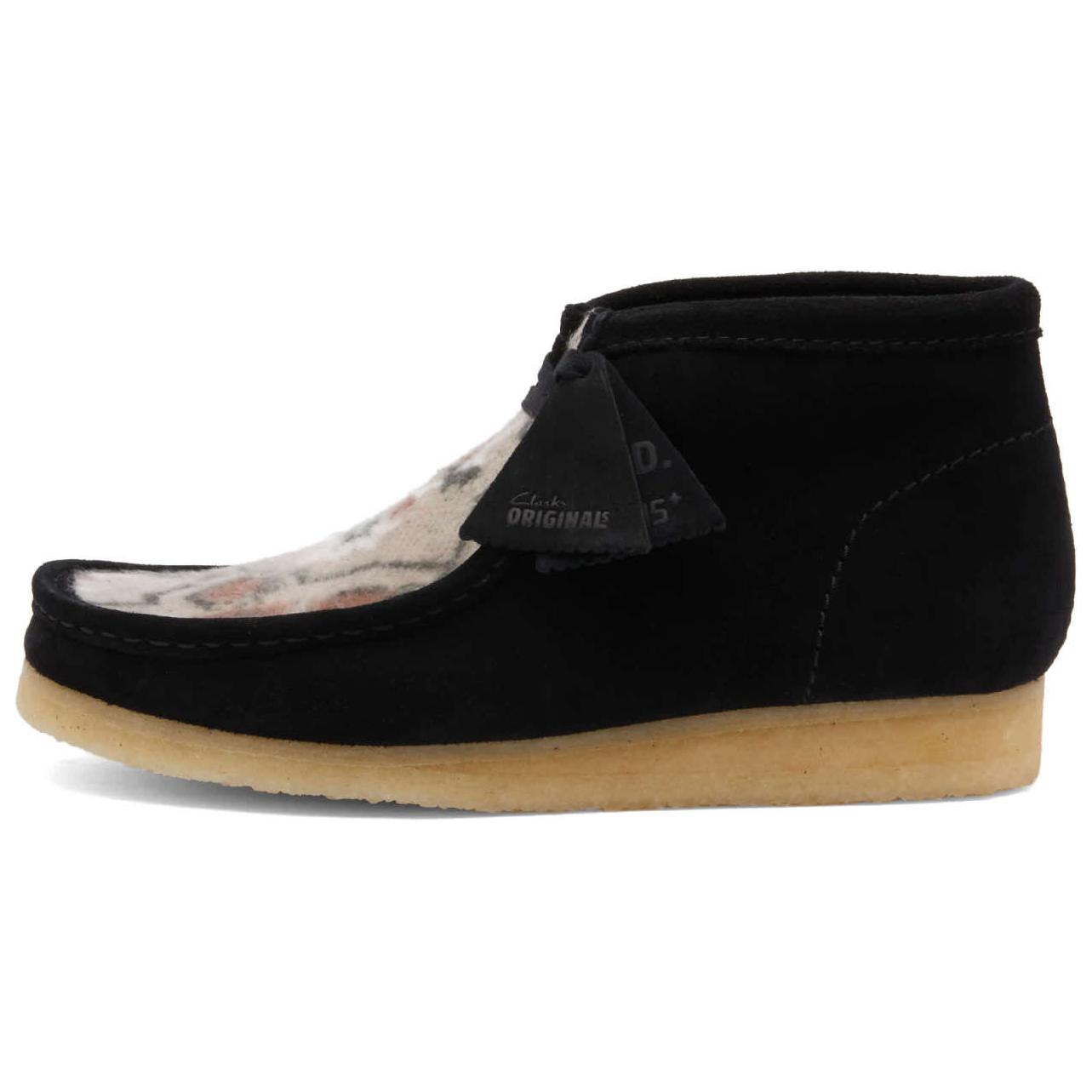 

Clarks X END. Ботинки X Beams Plus Ski Club Wallabee, черные