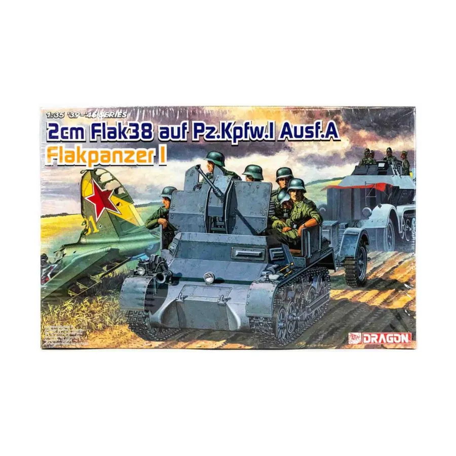 

2cm Flak38 auf Pz.KPfw.I Ausf.A Flakpanzer I, Dragon Models - '39 to '45 Series - Germany (1:35)