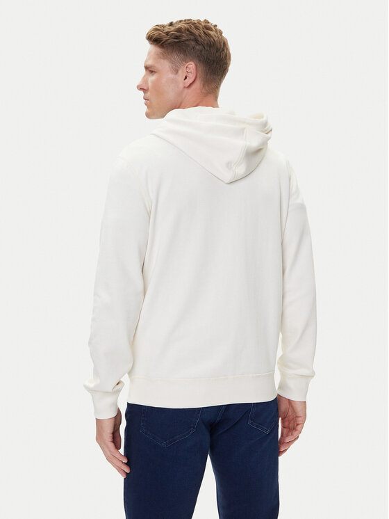Свитшот regular fit American MW0MW39691 Tommy Hilfiger, экрю — фото 3