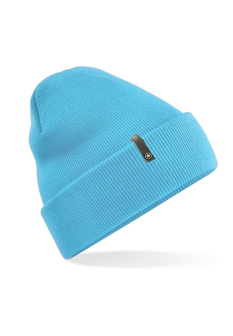 

Шапка TURN UP Be Famous, цвет surf blue
