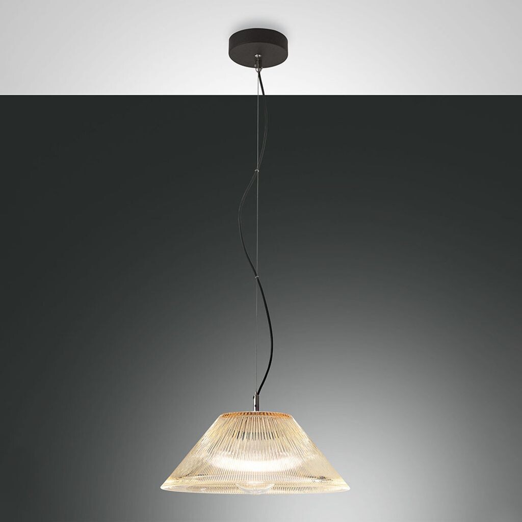 

Подвесной светильник Fabas Luce Salento E27 1x40W, черный
