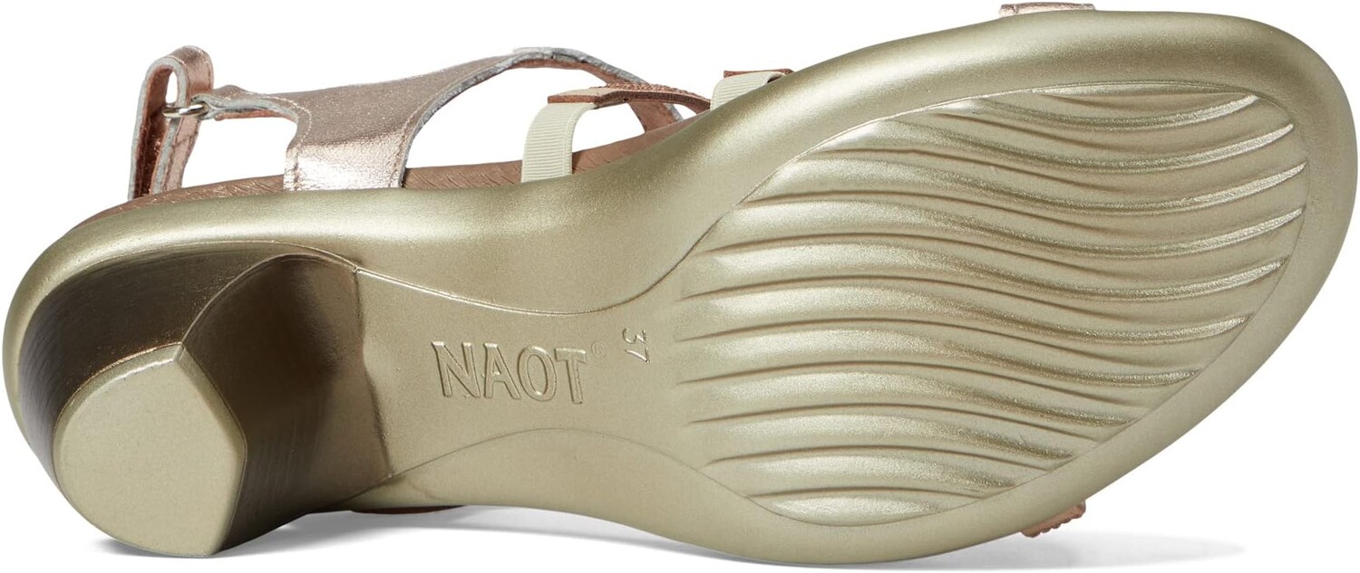 Босоножки Innovate Naot, цвет Soft Rose Gold Leather/Rose Gold Rhinestones — фото 3