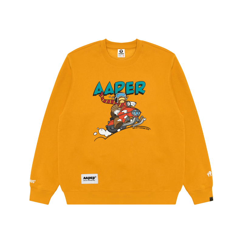 

Футболка с принтом от A Bathing APE Aape, оранжевый