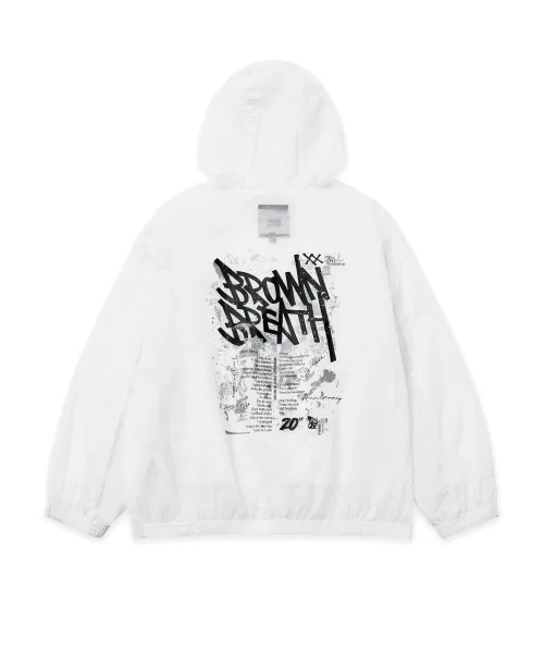 Ветровка детская KIDS TAG LIGHT WINDBREAKER IVORY — фото 2