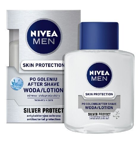 

Средство после бритья, 100 мл Nivea Men, Silver Protect