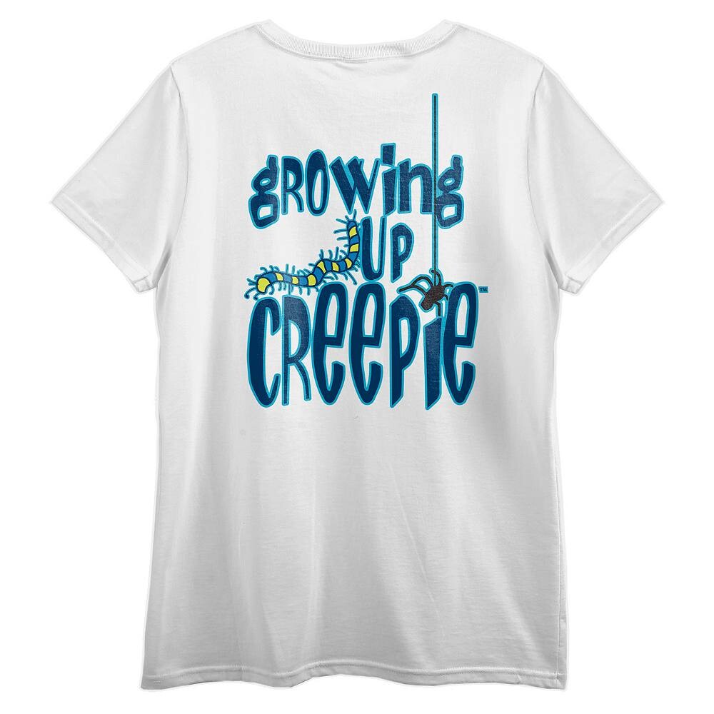 

Футболка с рисунком «Growing Up Creepie Home» для юниоров Licensed Character, белый