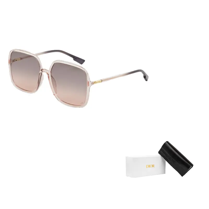 

DIOR Квадратная оправа для солнцезащитных очков женская розовая, Pink