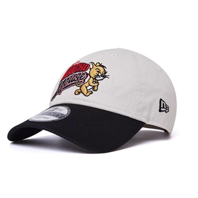 

New Era Хлопковая бейсболка унисекс экрю, Ecru