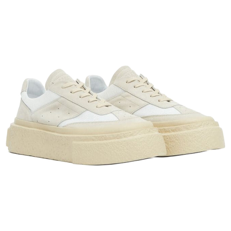 Мужские кеды MM6 Maison Margiela на платформе, белый — фото 3