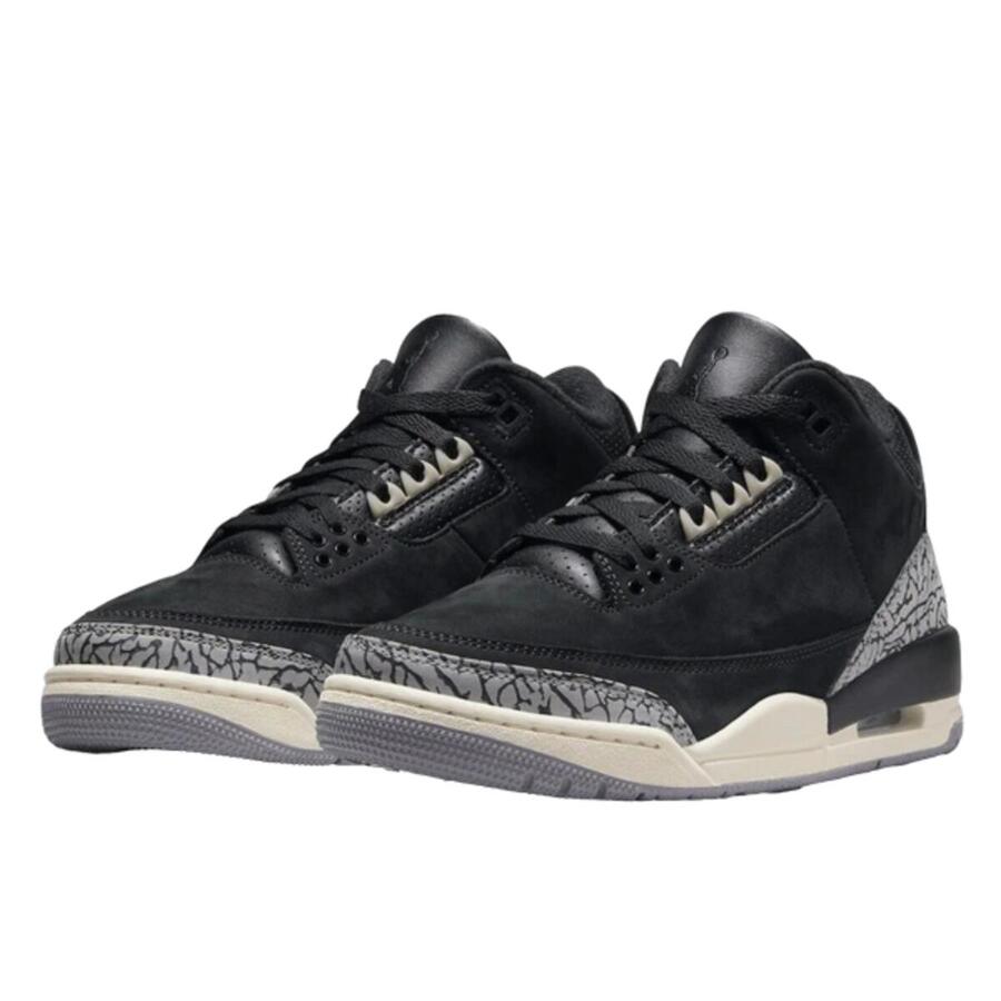 NIKE Кроссовки Air Jordan 3 Retro Off Noir — фото 2