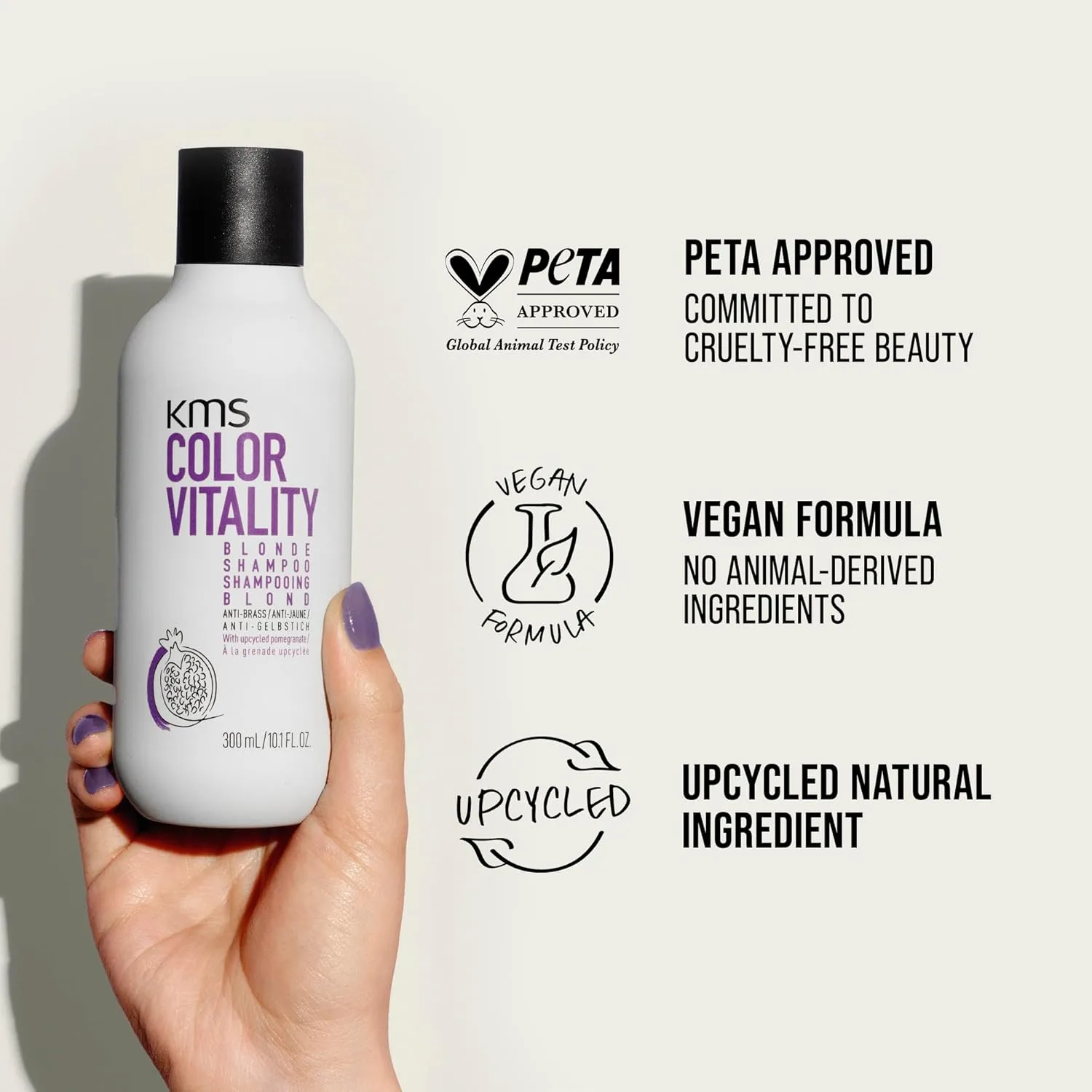 Кондиционер для волос KMS COLORVITALITY Blonde Illuminating Purple 717.26 г (.), gray — фото 3