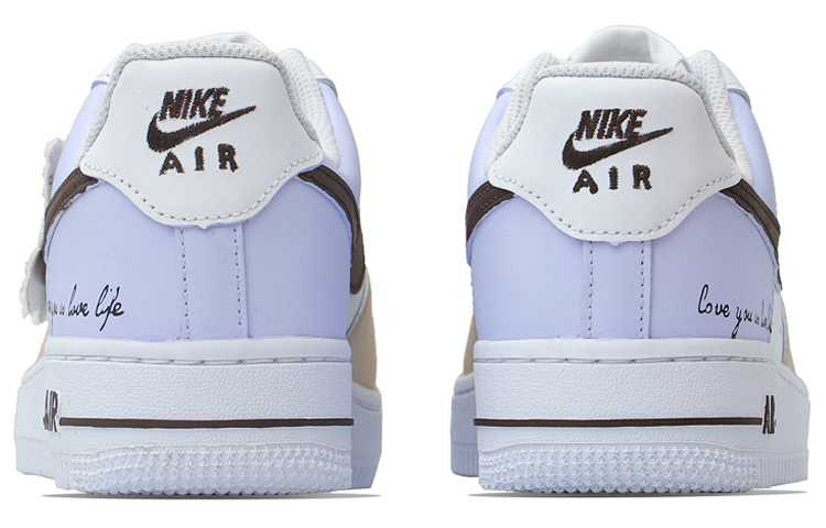 

Кроссовки для скейтбординга Air Force 1 женские низкие Taro Purple Nike